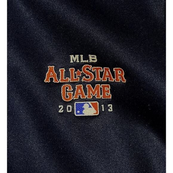 MLB All Star Game 2013 Antigua Sz Small Women Jacket Full Zip Navy Blue Baseball - Picture 3 of 16